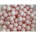 Perla kulatá duhová pleťová růžová (100 ks) | perlex-jablonec.cz