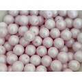 Perla kulatá duhová světle růžová (100 ks) | perlex-jablonec.cz
