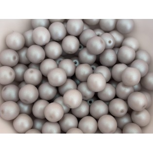 Perla kulatá duhová šedá (100 ks) | perlex-jablonec.cz