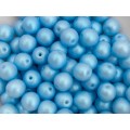 Perla kulatá duhová modrá (100 ks) | perlex-jablonec.cz